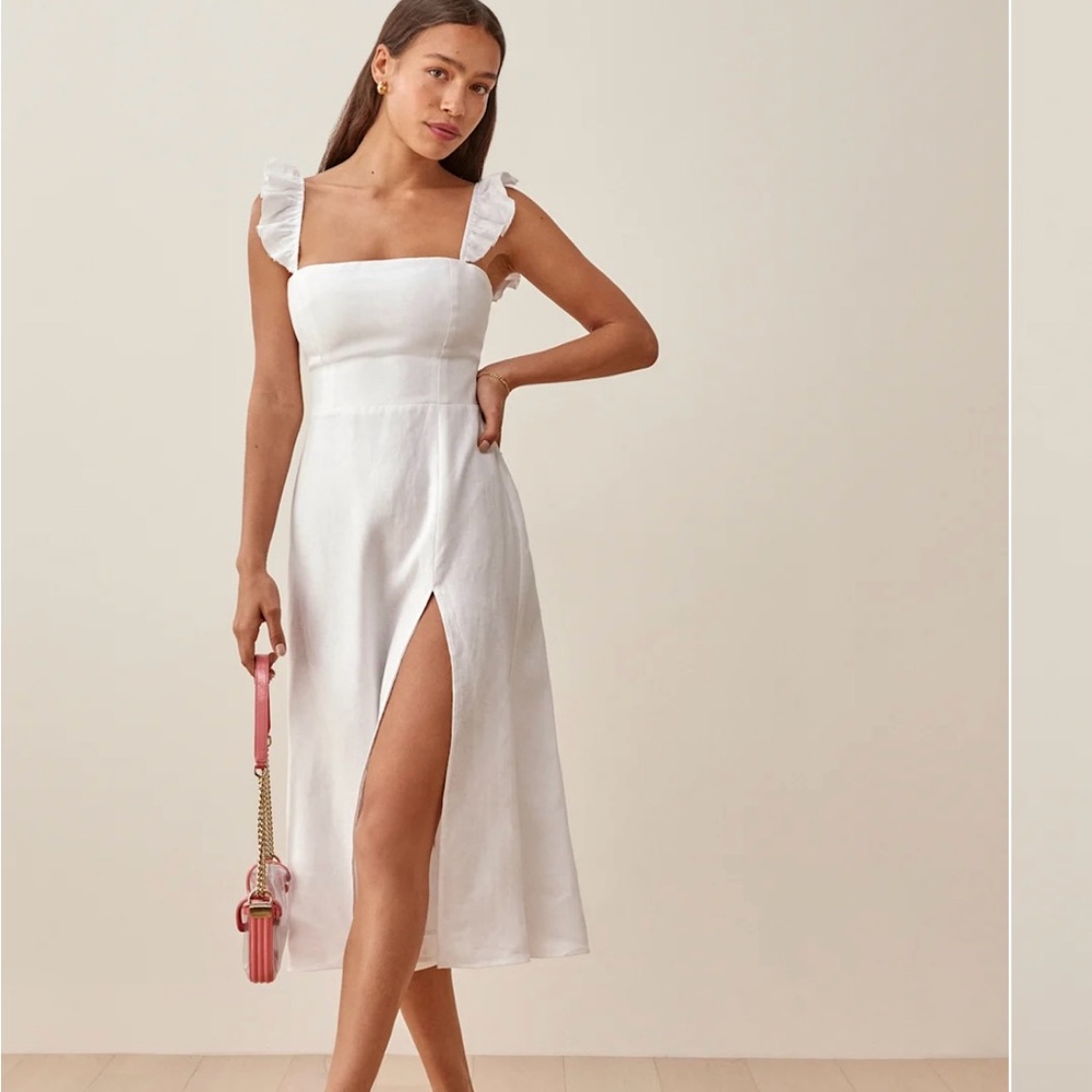 Reformation linen Dress